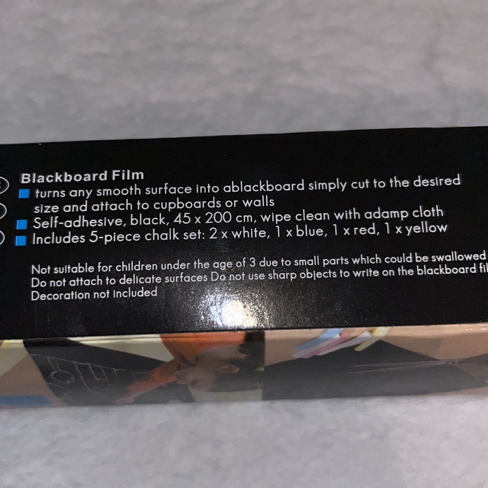 Blackboard Sticker Roll & Random Stickers Set - Picture 2 of 4
